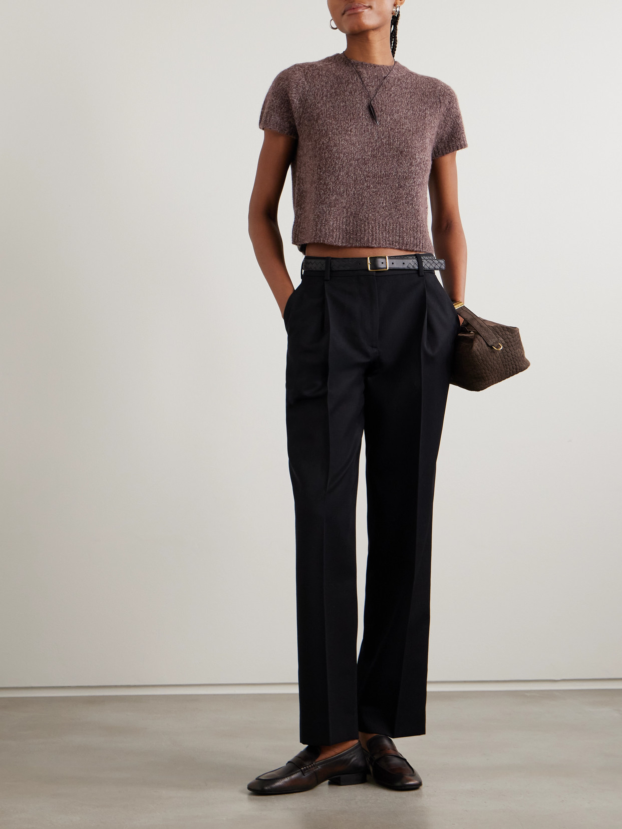 Siona Cashmere And Silk-Blend T-Shirt