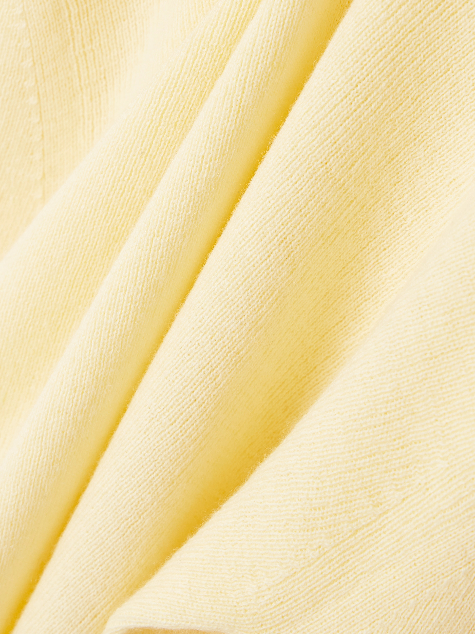 LISA YANG Vivian ribbed cotton and cashmere-blend T-shirt