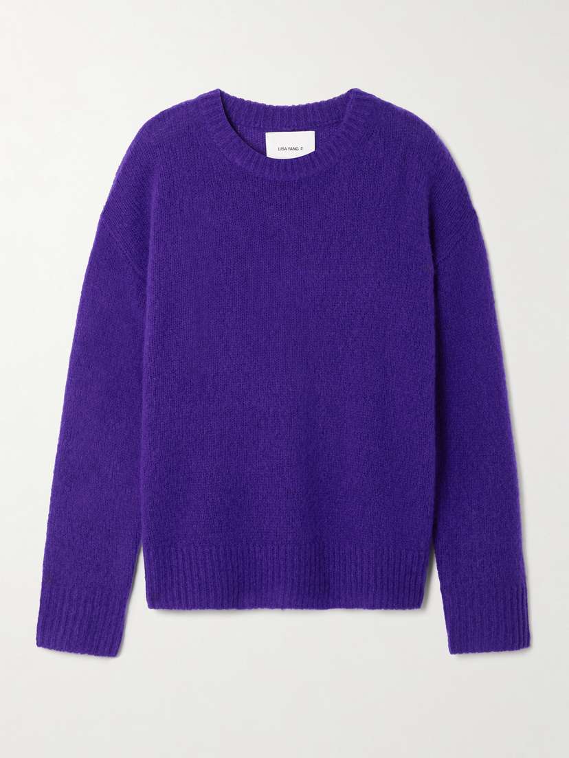 Lisa Yang Lova Cashmere And Silk-blend Sweater