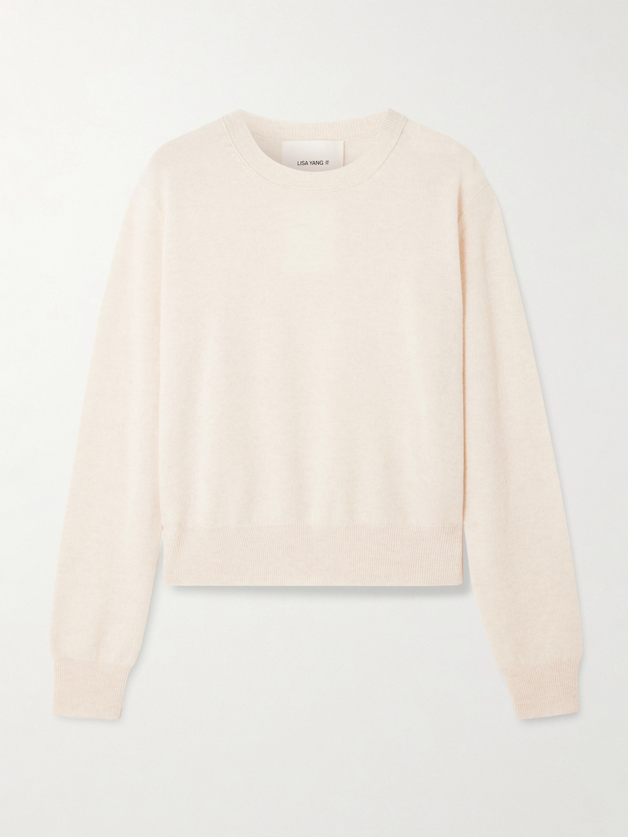 Lisa Yang Greer Cashmere Sweater In White