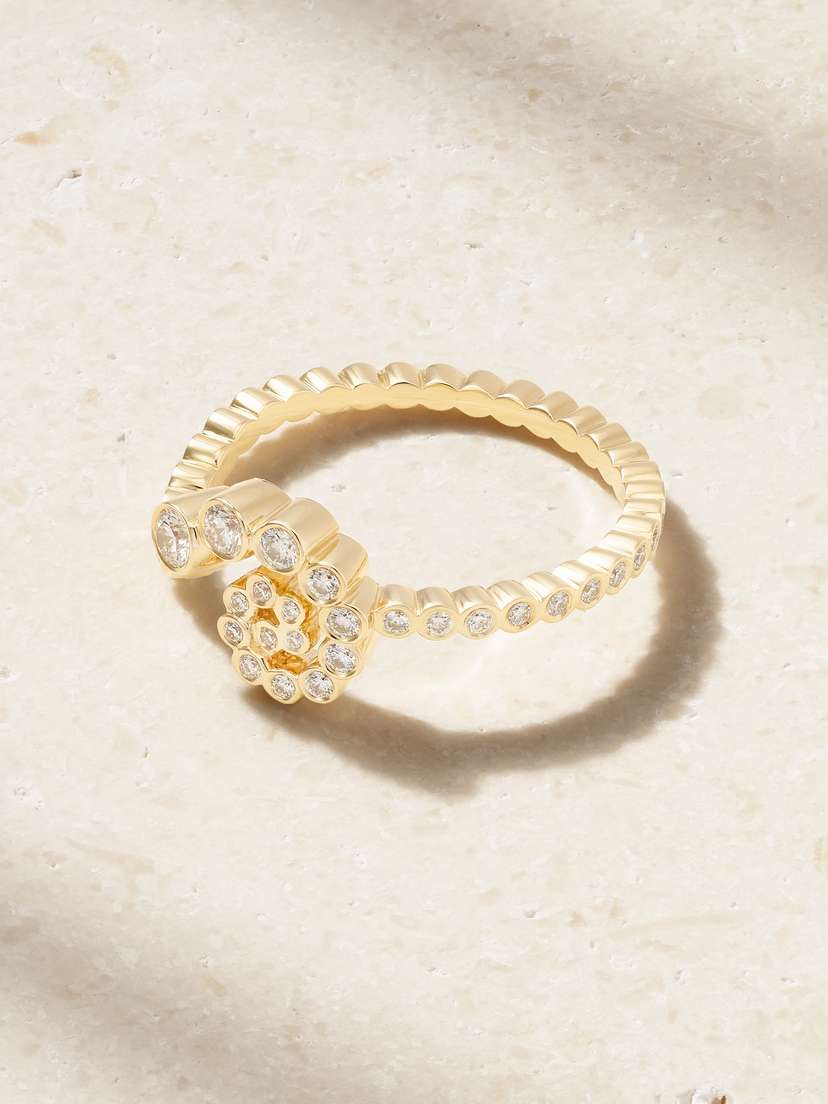 Sophie Bille Brahe Rêve Escargot 18-karat Recycled Gold Diamond Ring