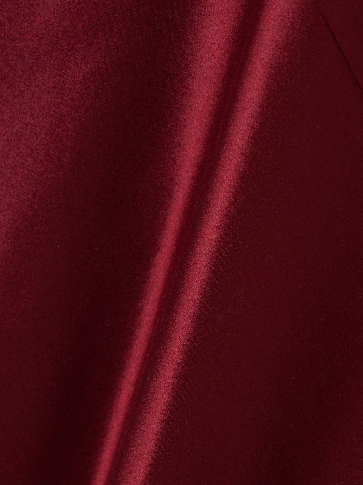 Danielle Frankel Mimi Cape-effect Silk-crepe And Satin Mini Dress In Red