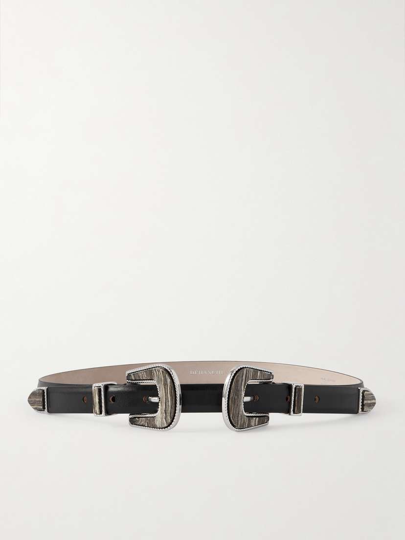 Déhanche Travertine Leather Belt