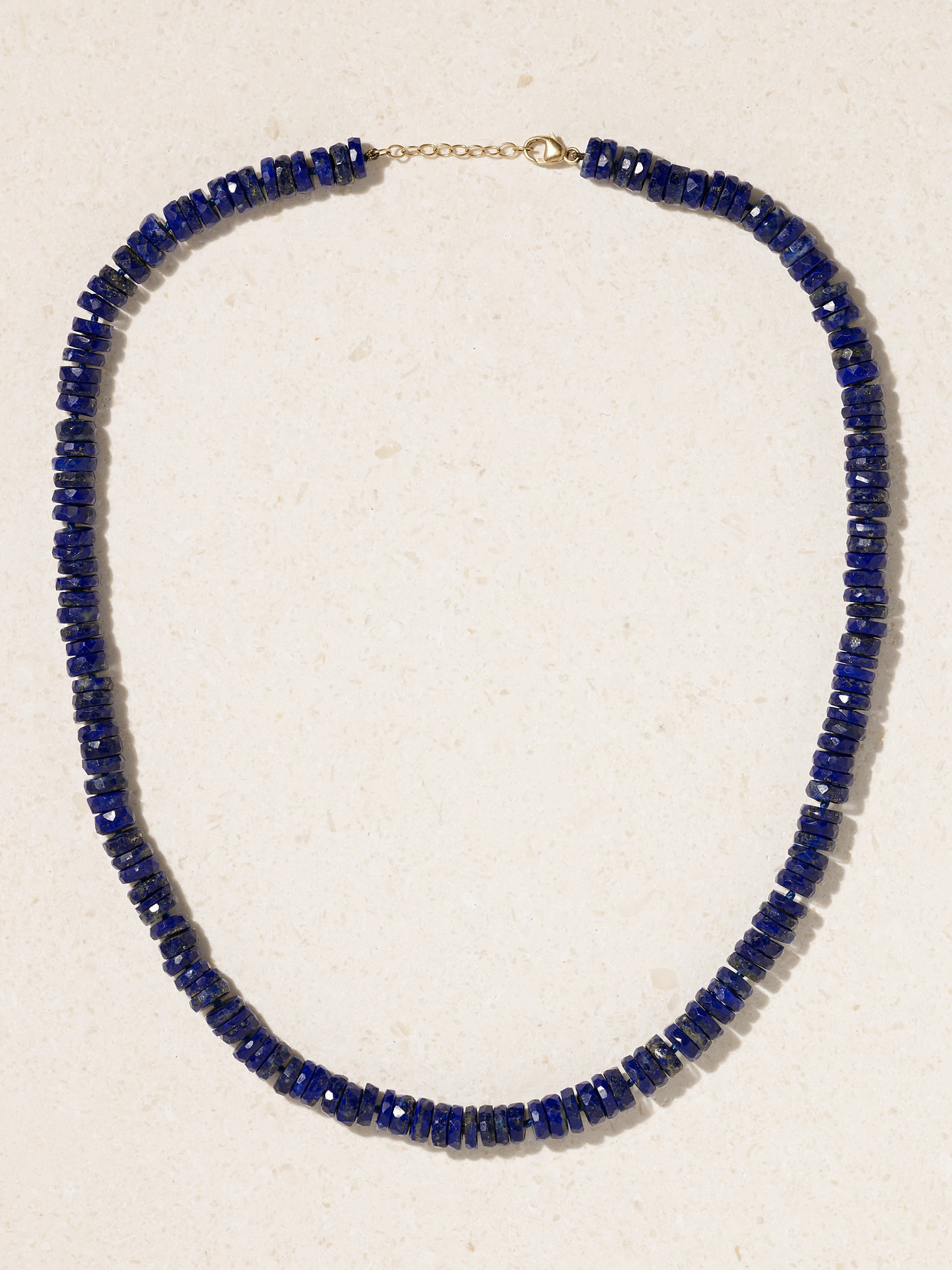 Jia Jia Gold Lapis Lazuli Necklace In Blue