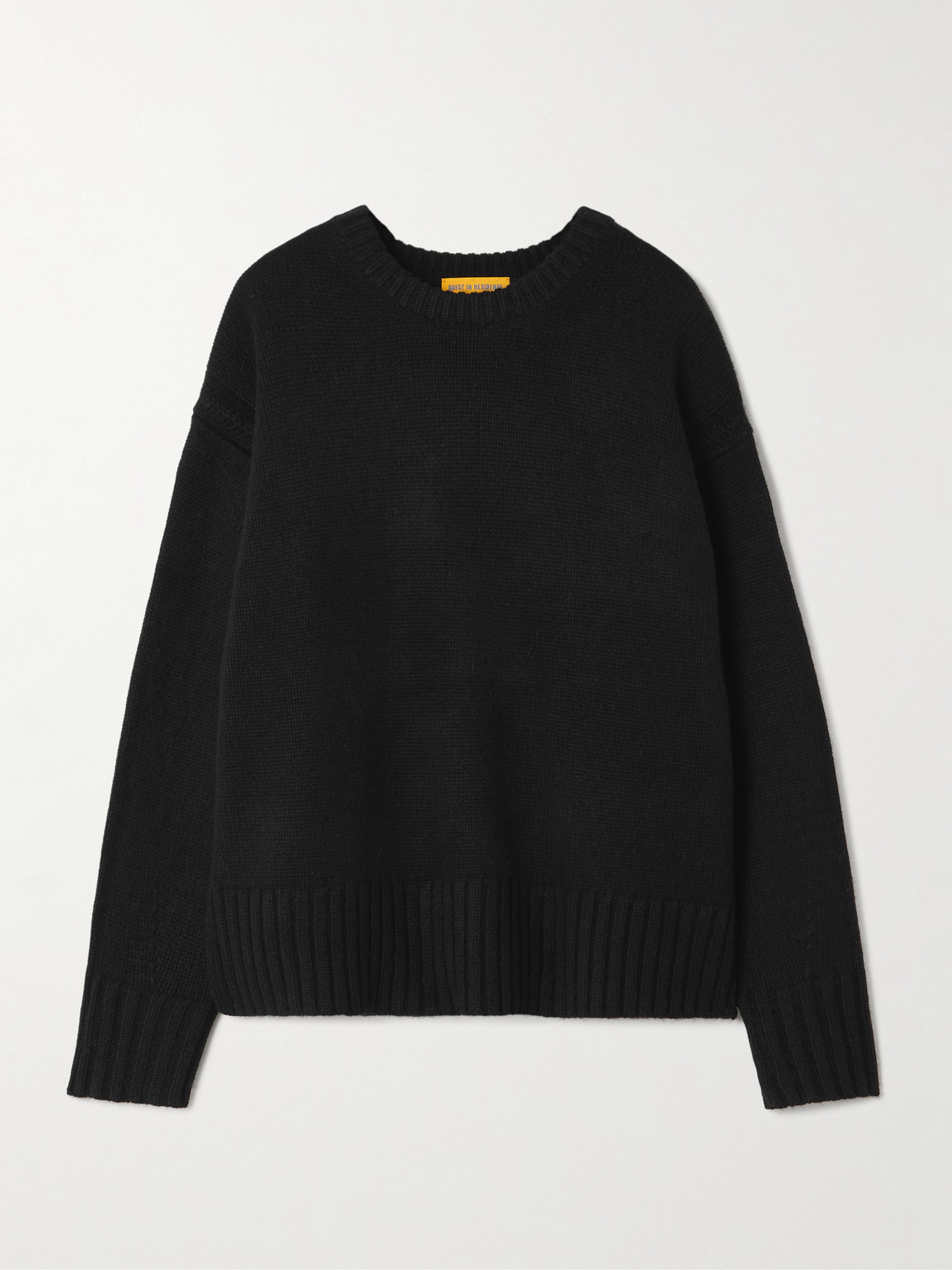 Guest In Residence Cashmere Sweater In Black