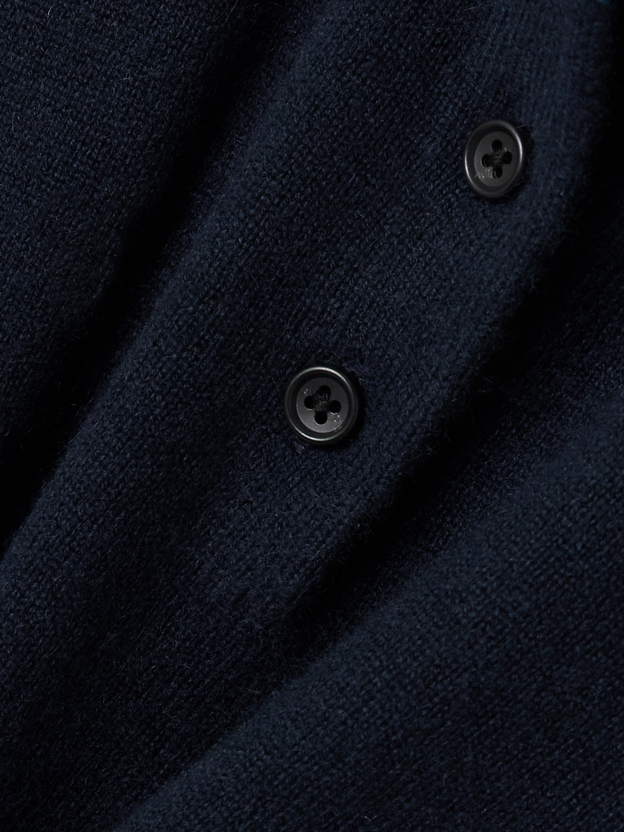 Alpine Collegiate Color-Block Cashmere Polo Sweater