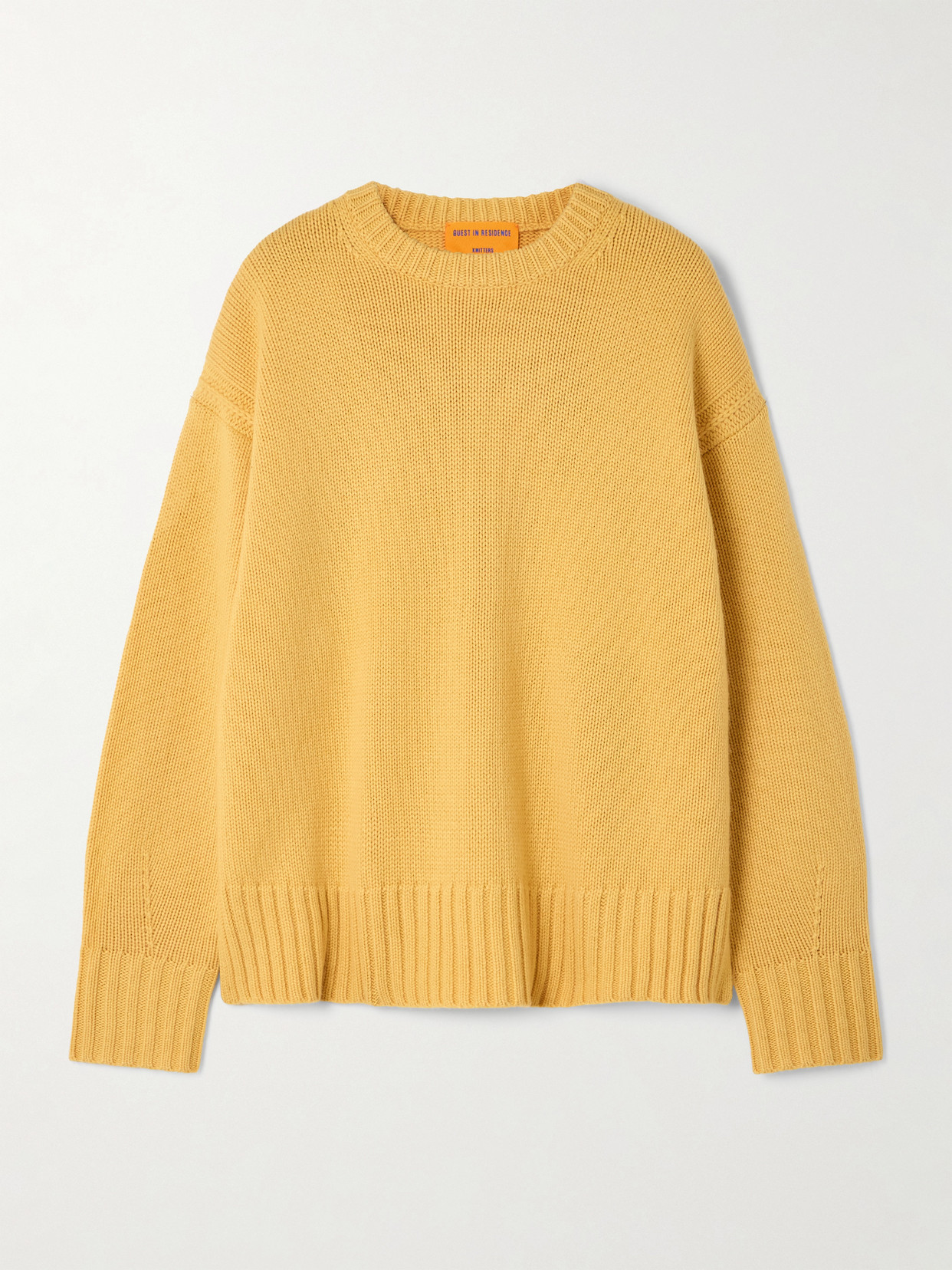 Guest In Residence Cashmere Sweater In Gold