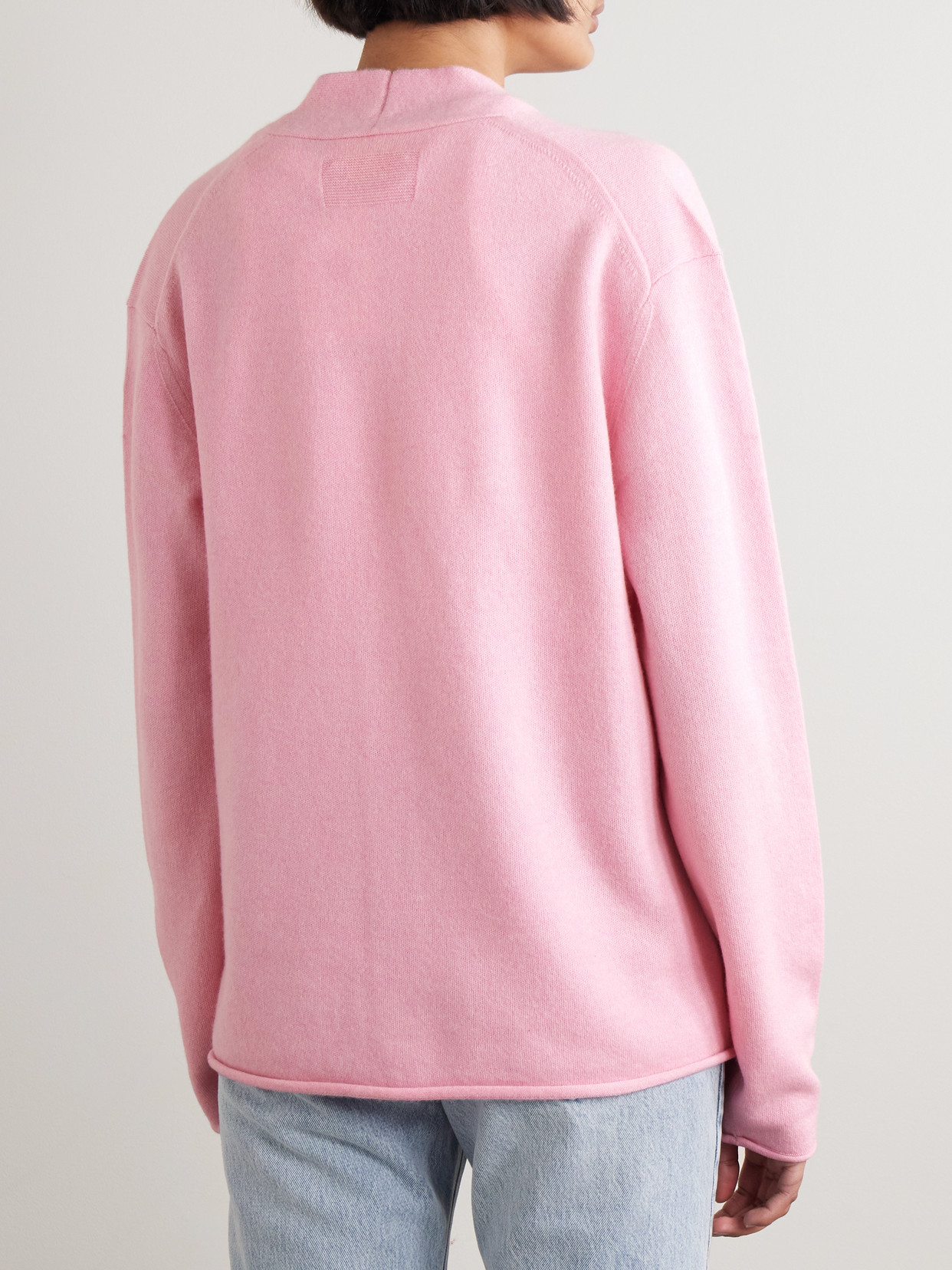 Guest In Residence Everywear Oversized Cashmere Cardigan In Brown