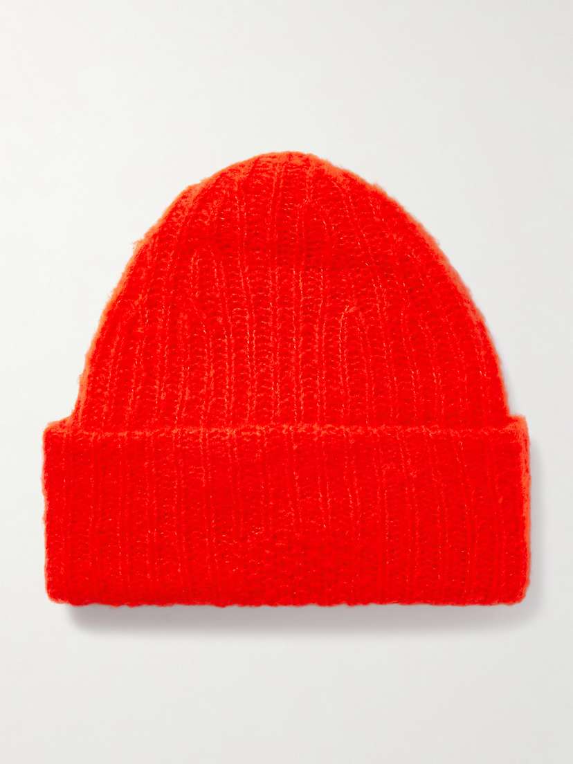 Guest In Residence Cloud Ribbed Merino Wool-blend Beanie