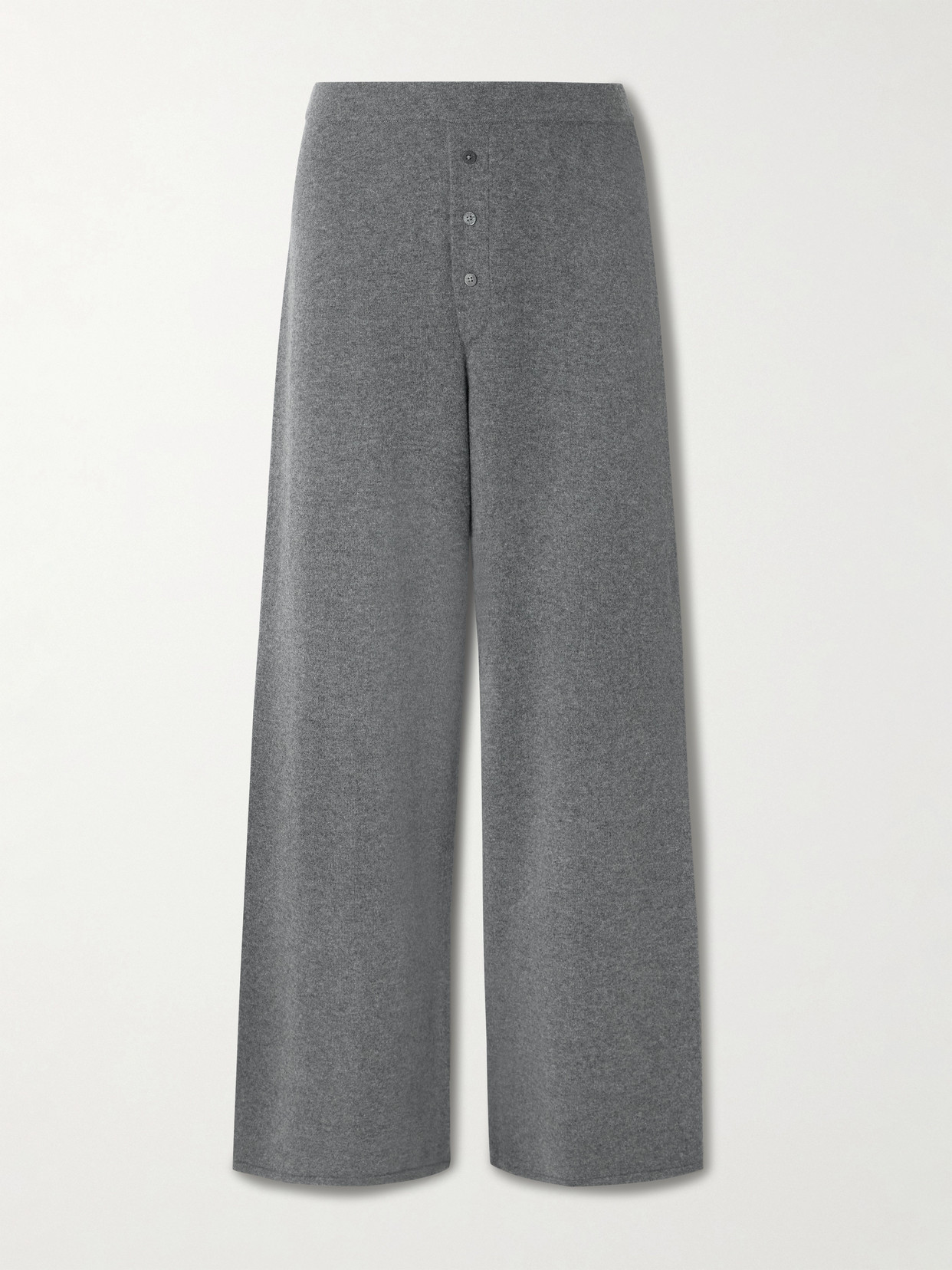 Guest In Residence Everywhere Cashmere Track Pants In Gray