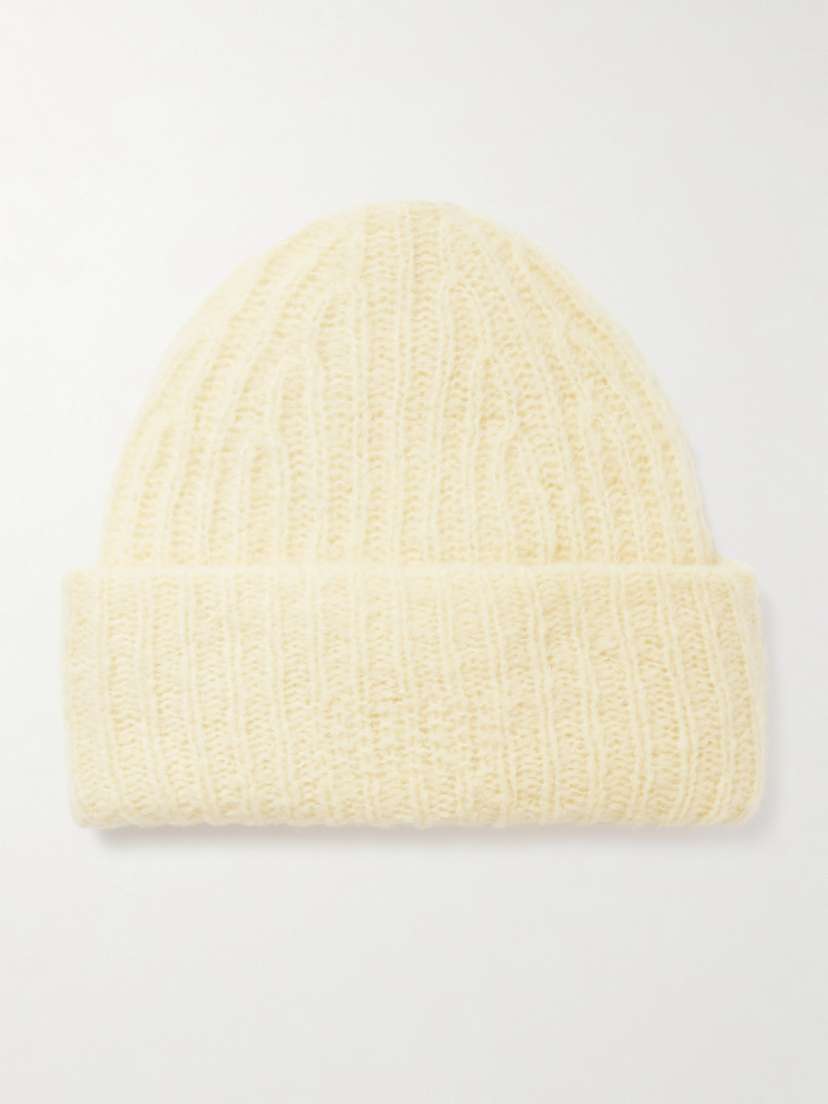 Guest In Residence Cloud Ribbed Merino Wool-blend Beanie