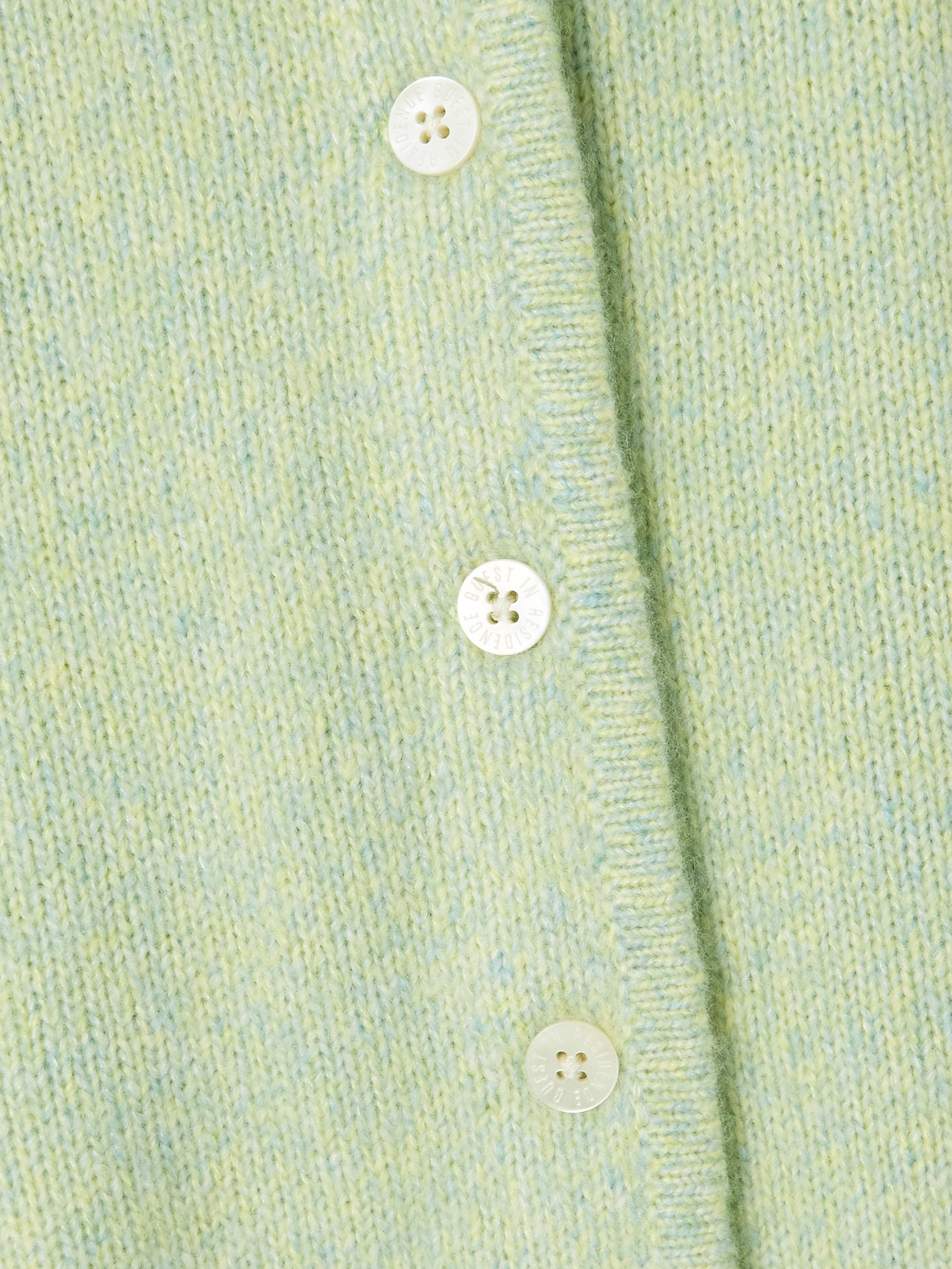 Guest In Residence Ava Cashmere And Silk-blend Cardigan In Green
