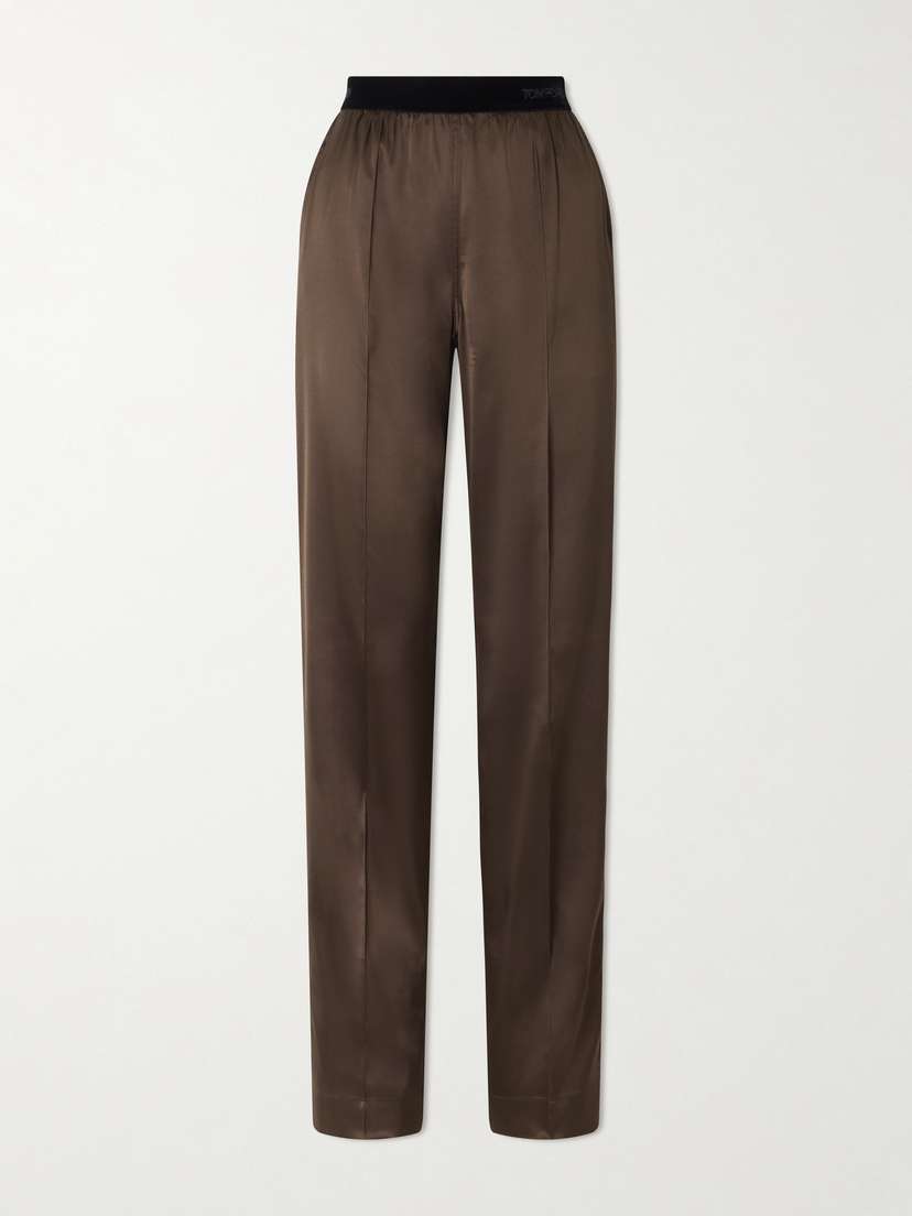 Tom Ford Silk-blend Satin Pants