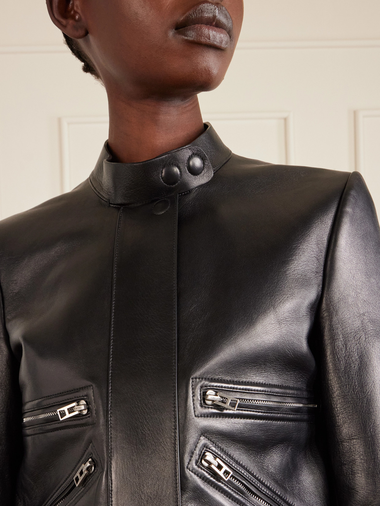 Leather Biker Jacket