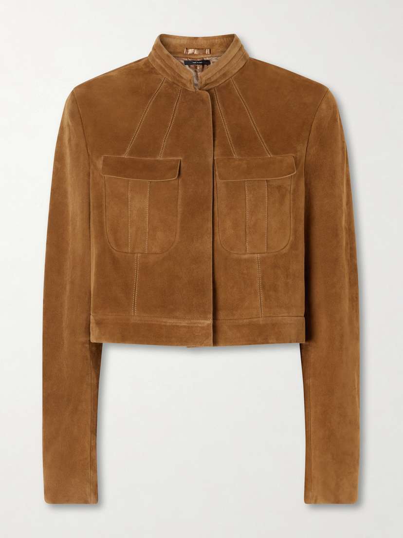Tom Ford Cropped Suede Jacket