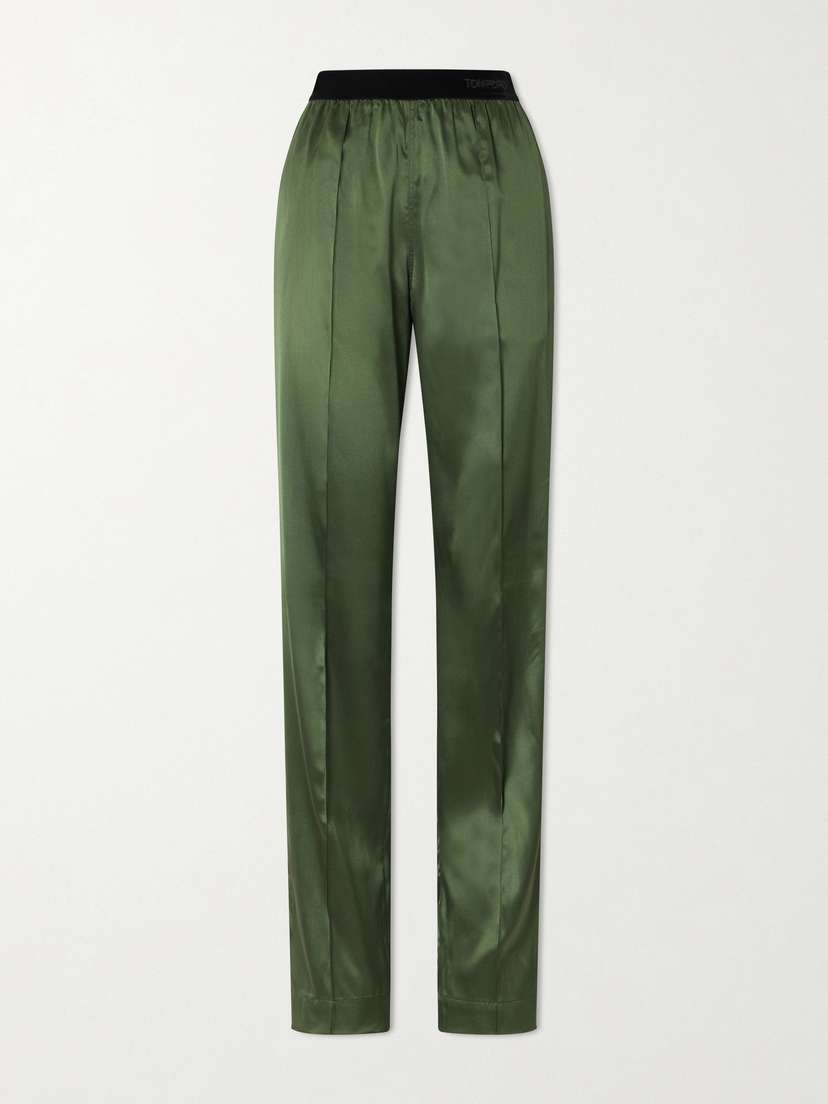 Tom Ford Silk-blend Satin Pants