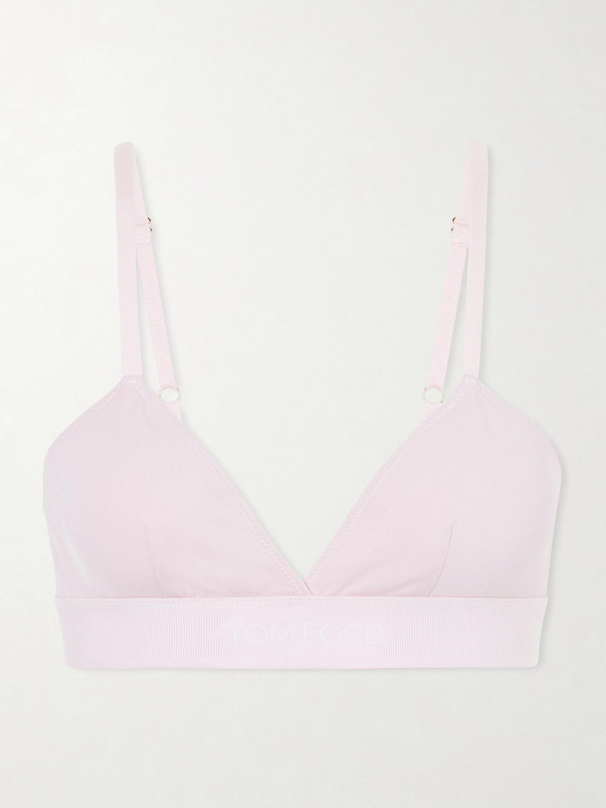 Tom Ford Stretch-modal Jersey Soft-cup Triangle Bra In Pink