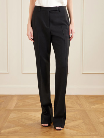 Tom Ford Grain de poudre wool straight-leg pants