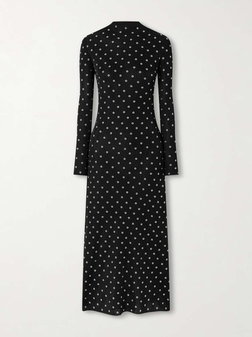 Altuzarra Kaplan Eyelet-embellished Jersey Maxi Dress