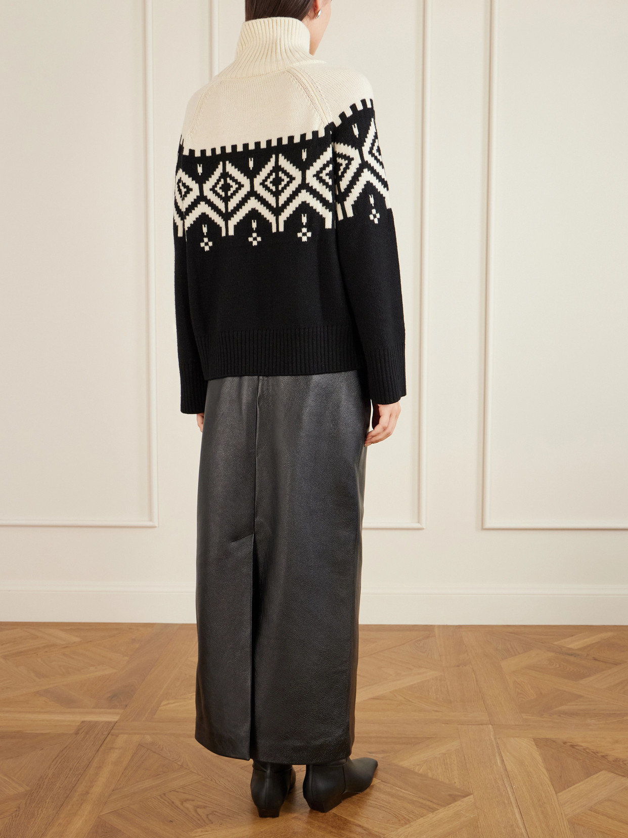 Altuzarra Hamilton Wool Rollneck Sweater In Multi