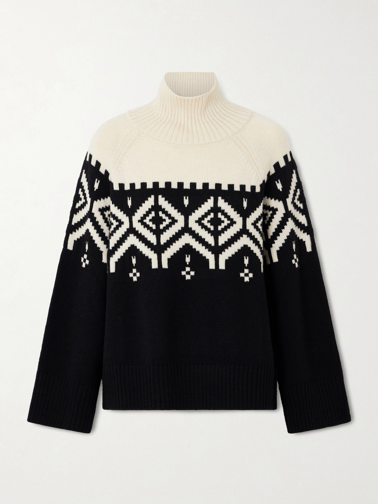 Altuzarra Hamilton Wool Rollneck Sweater In Multi