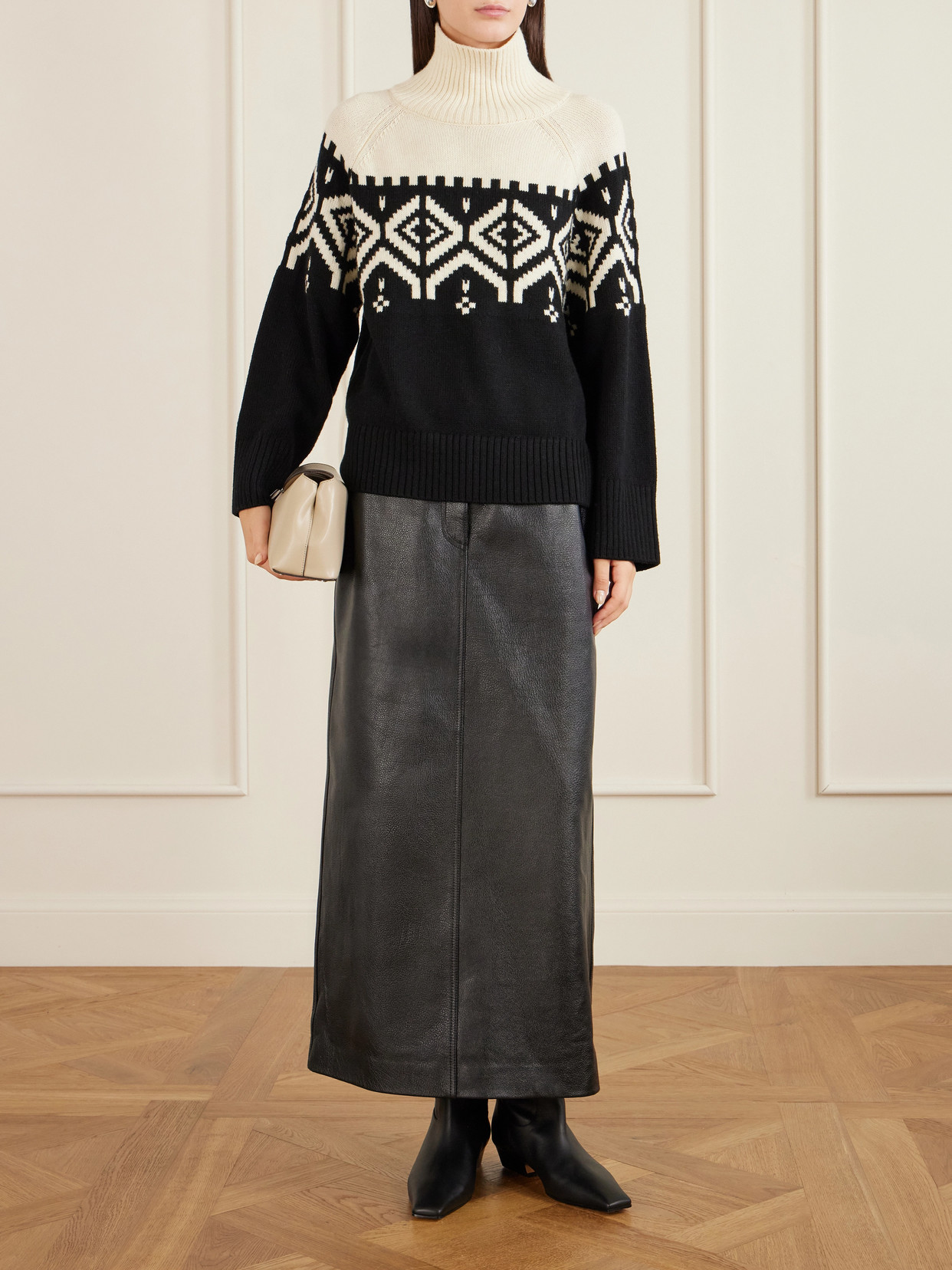 Altuzarra Hamilton Wool Rollneck Sweater In Multi