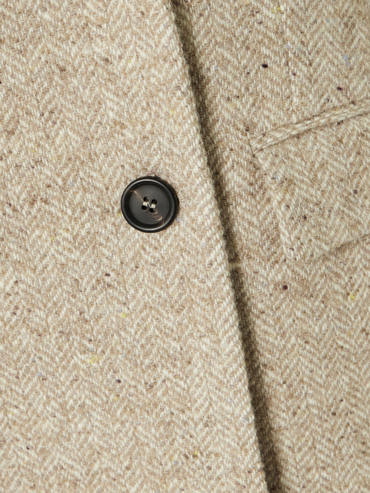 Brunello Cucinelli Double-breasted Wool And Silk-blend Tweed Blazer In Neutral