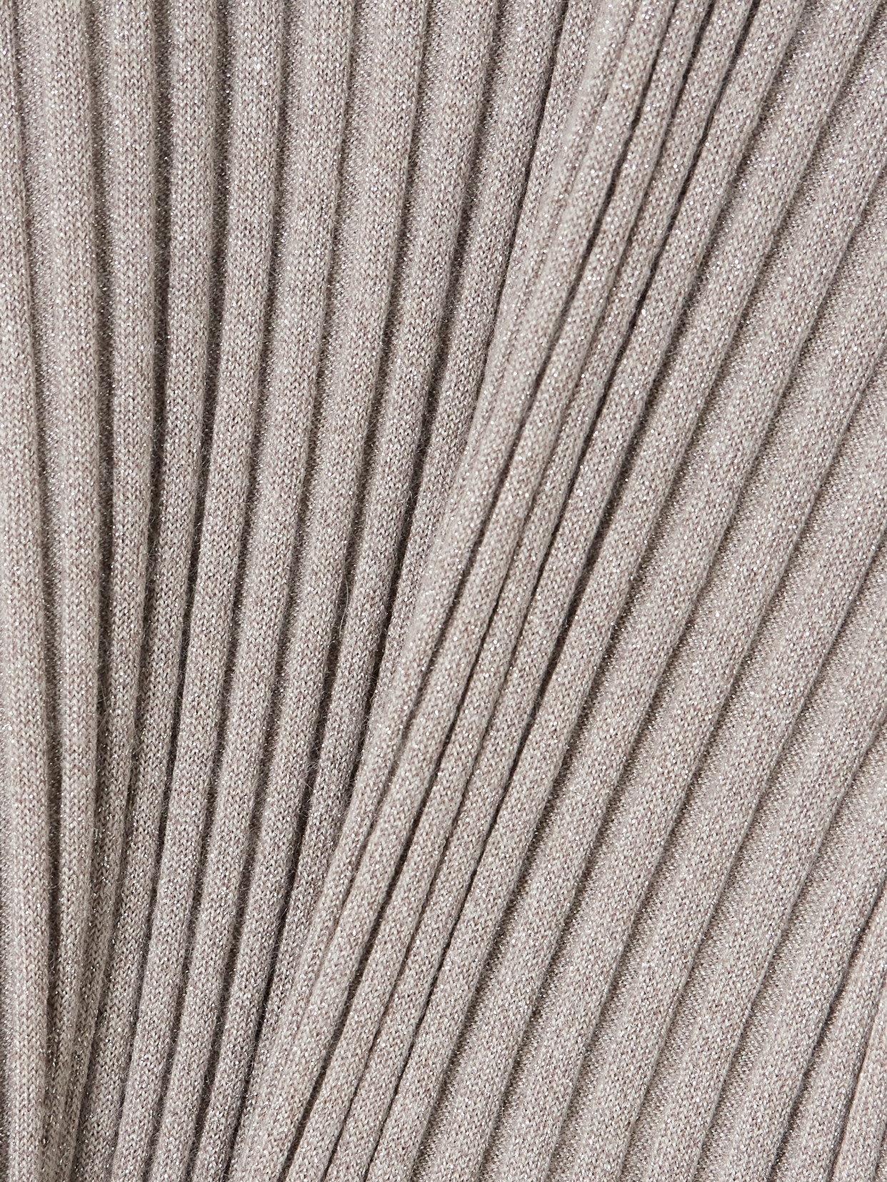 Brunello Cucinelli Ribbed Cashmere-blend Midi Dress In Gray