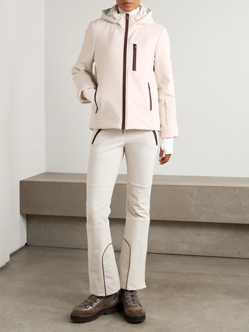 Brunello Cucinelli Hooded padded ski jacket