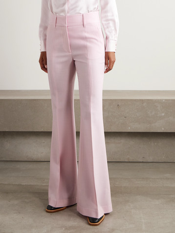 Gabriela Hearst Rhein wool flared pants