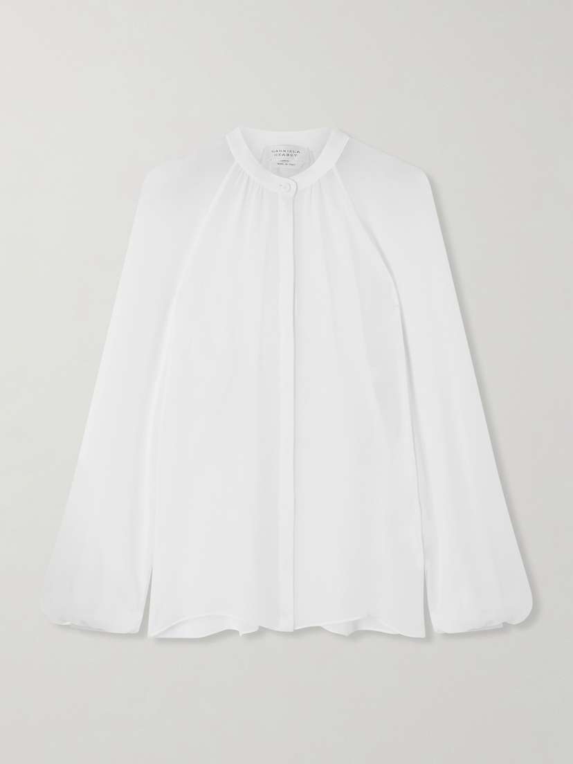 Gabriela Hearst Gian Silk-chiffon Blouse