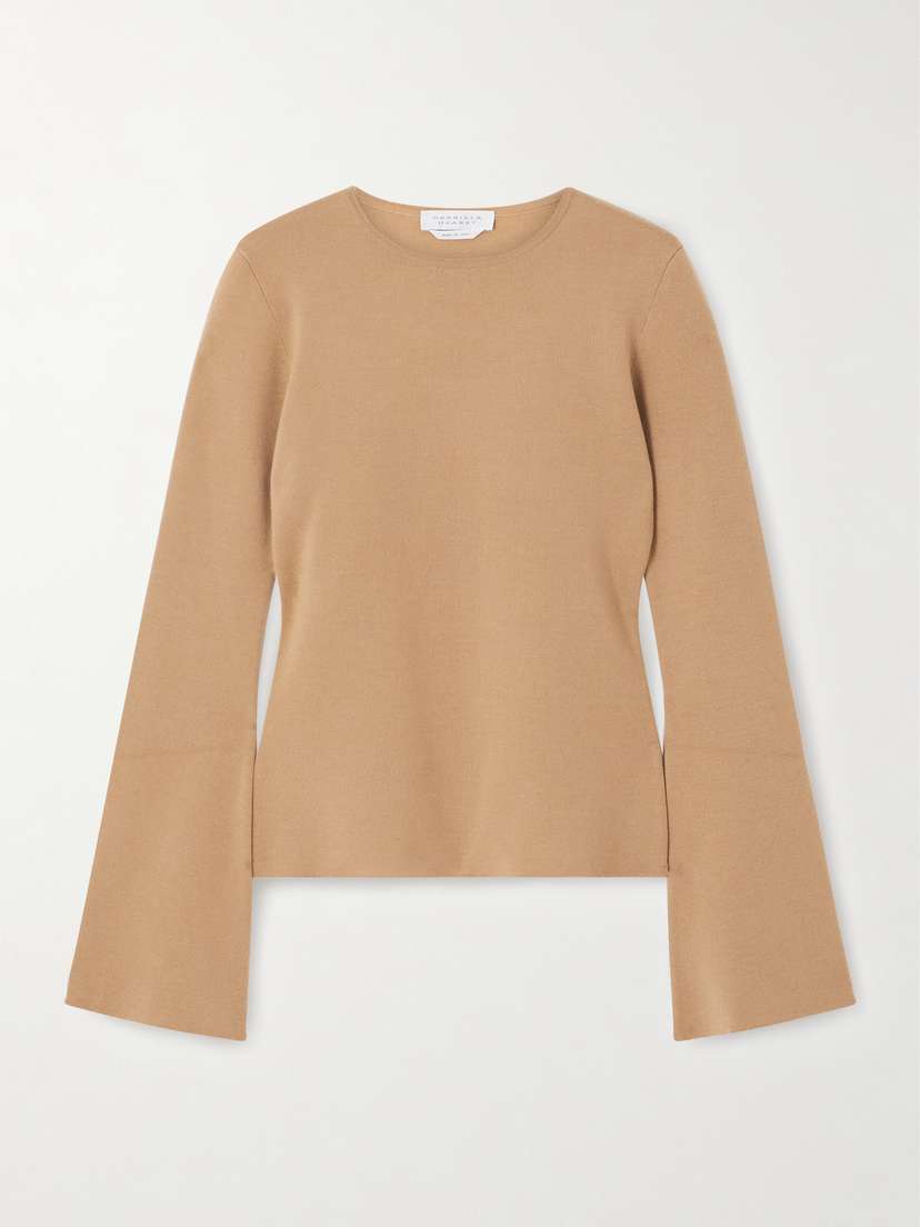 Gabriela Hearst Mason Wool, Silk And Cashmere-blend Sweater