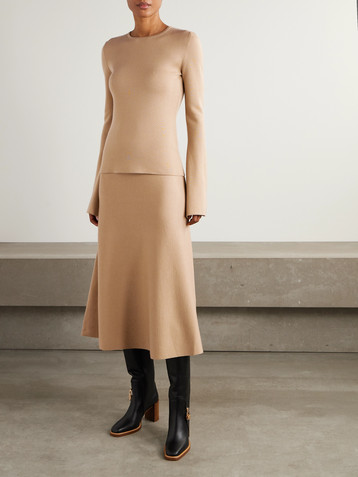 Gabriela Hearst Mason wool, silk and cashmere-blend sweater