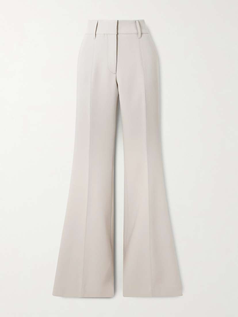 Gabriela Hearst Rhein Wool Flared Pants