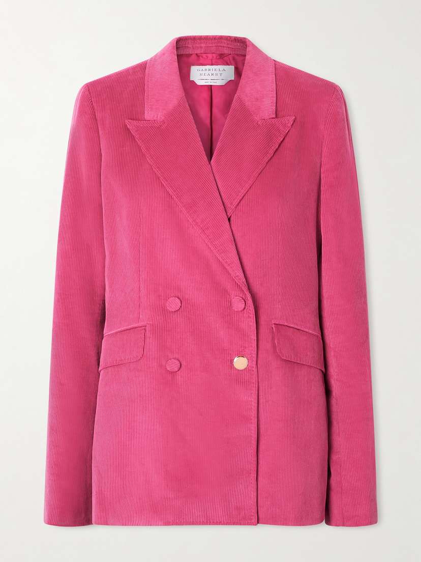 Gabriela Hearst Angela Cotton-corduroy Blazer