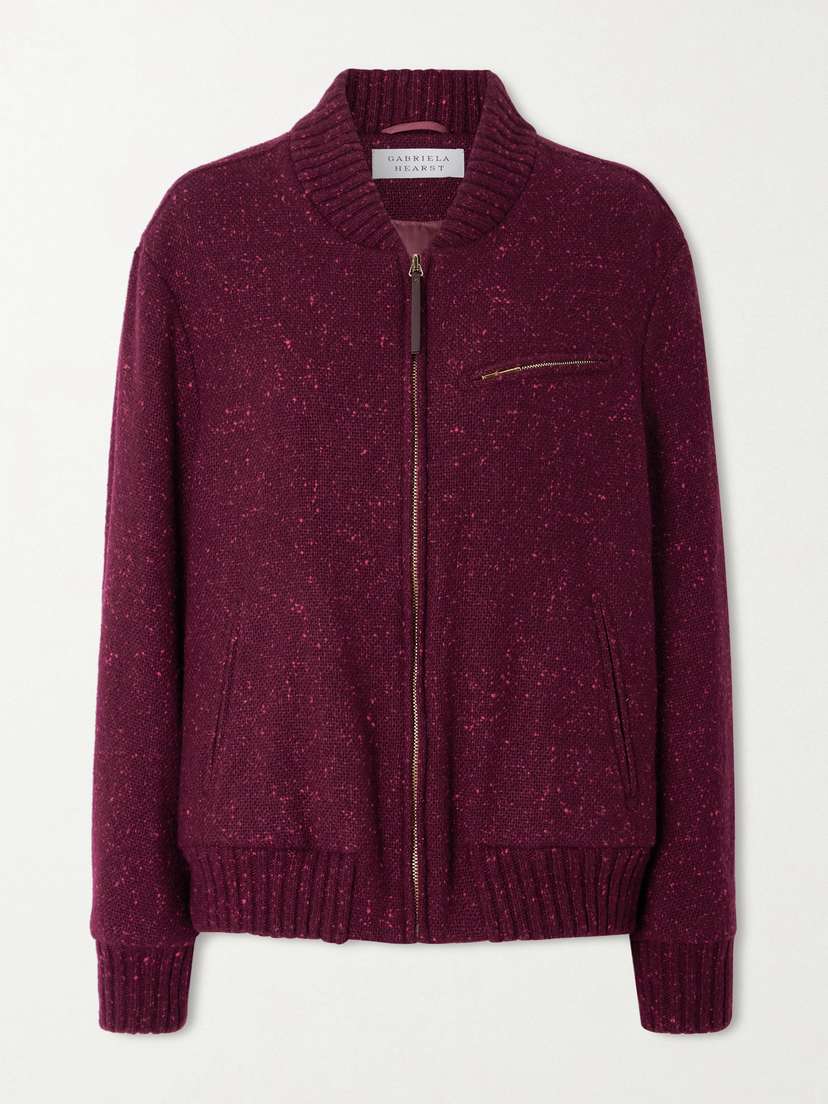 Gabriela Hearst Winslow Cashmere Bomber Jacket