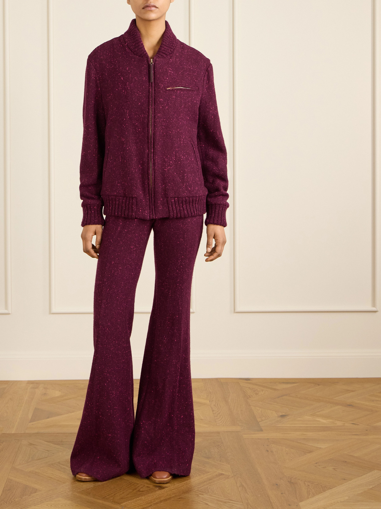 Winslow Cashmere Bomber Jacket