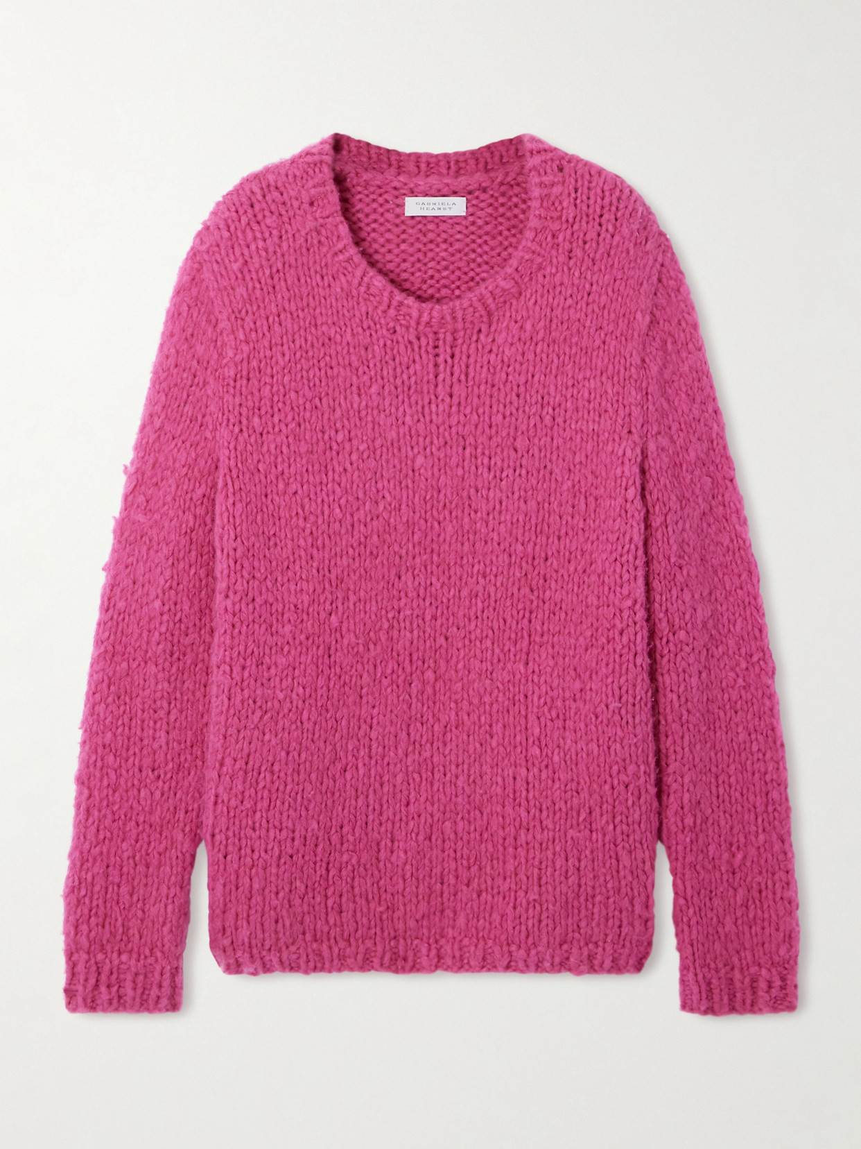 Gabriela Hearst Lawrence Cashmere Sweater In Pink