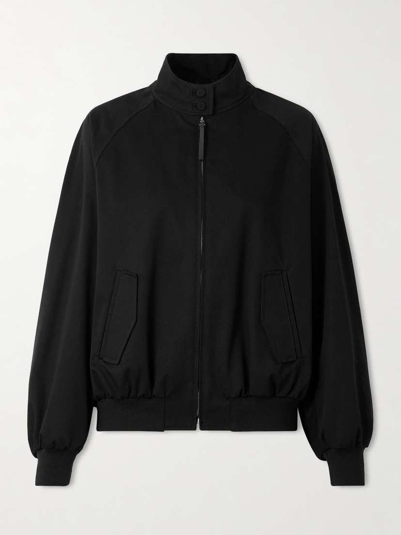 Gabriela Hearst Wynne Cotton-twill Bomber Jacket