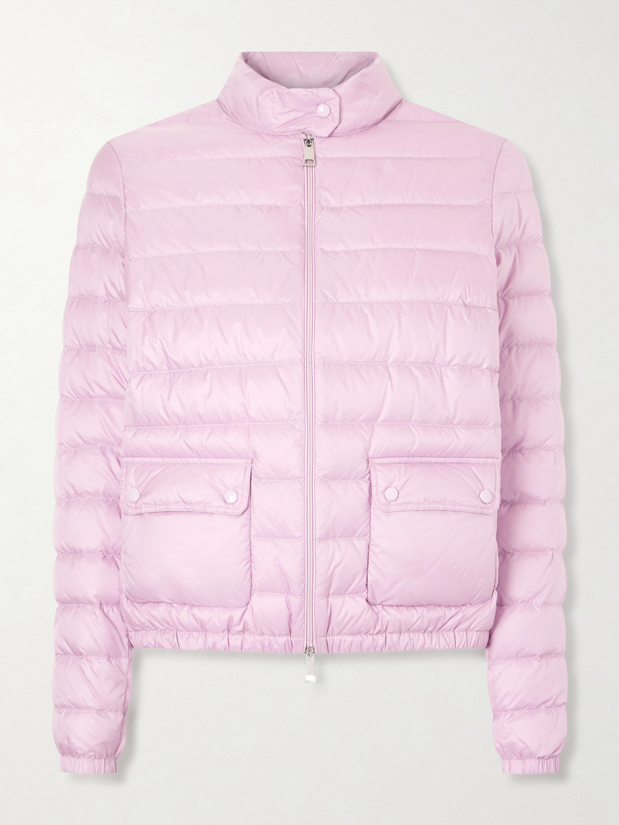 Moncler Lans Down Jacket In Pink