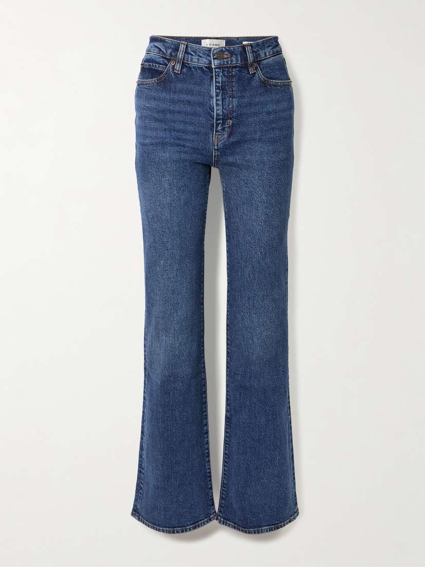 Frame The Arrow High-rise Flared Jeans