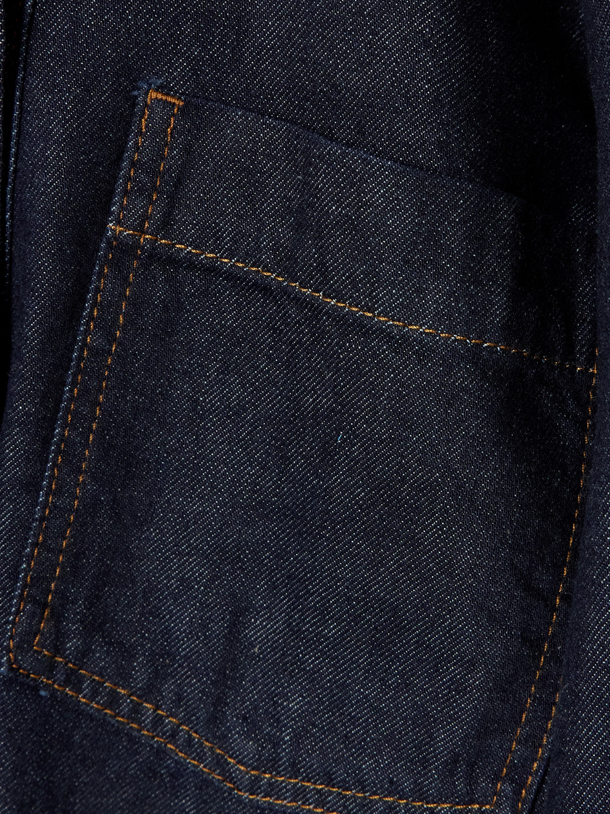 Frame The Polished Denim Shirt In Blue