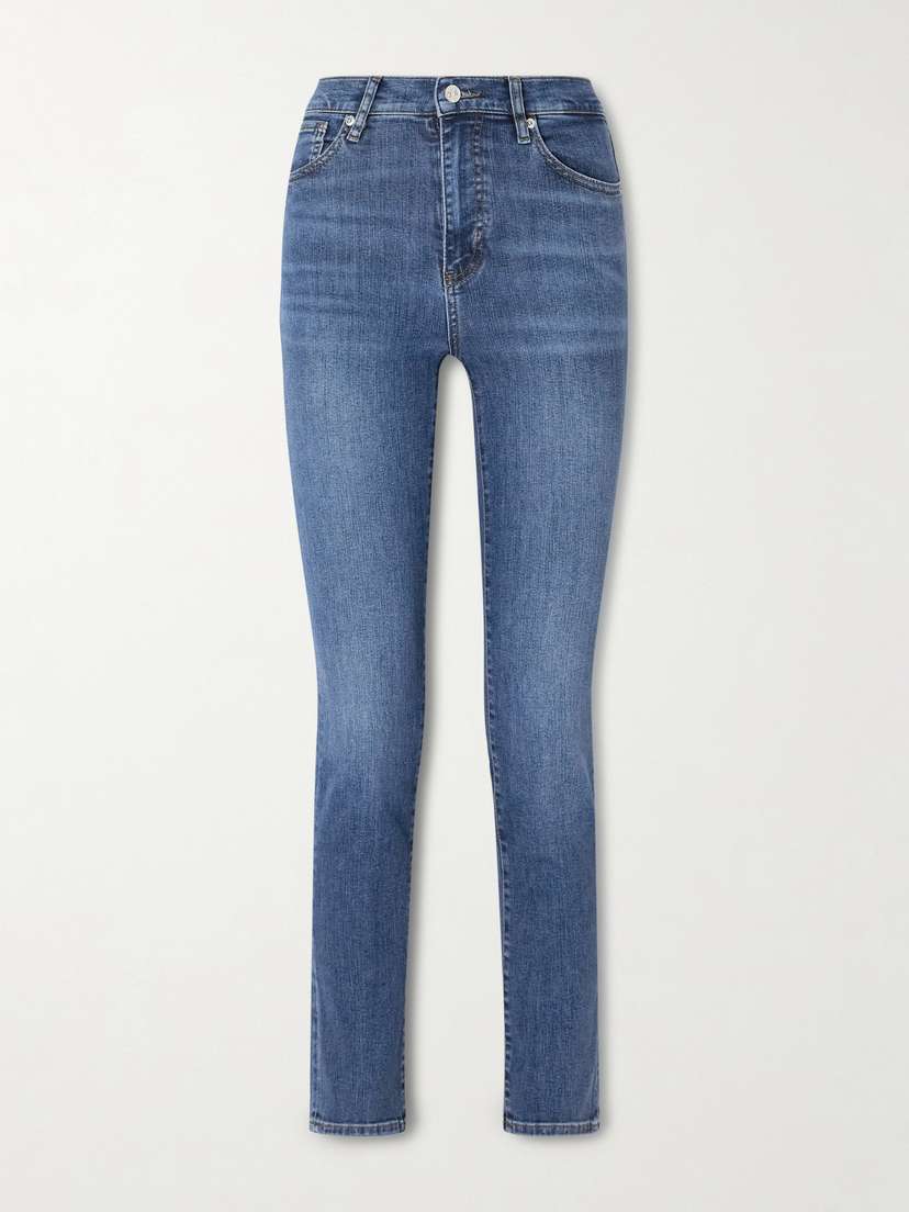 Frame The Pencil High-rise Slim-leg Jeans