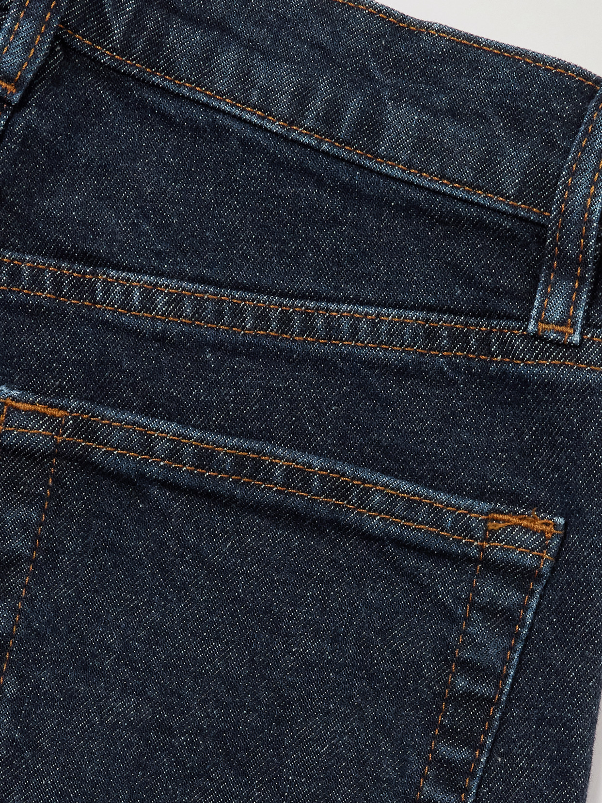 Frame The Refined High-rise Wide-leg Jeans In Blue