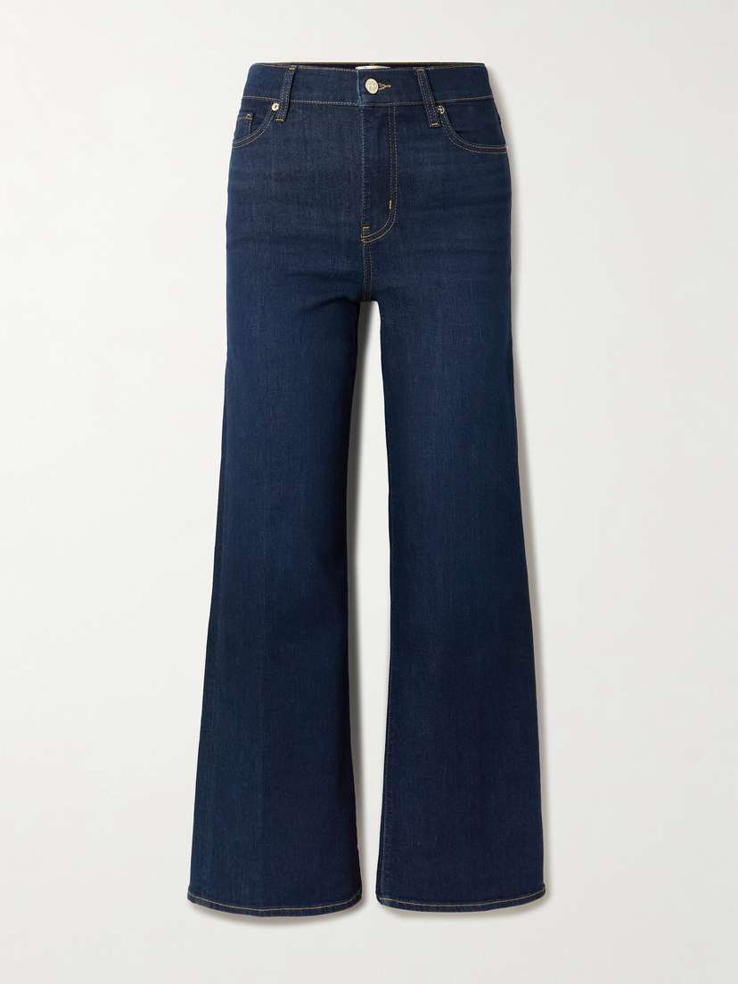 Frame Le Slim Palazzo High-rise Wide-leg Jeans
