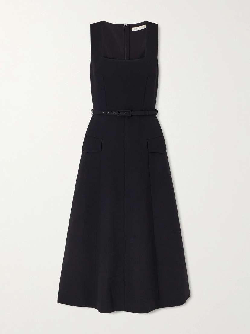 Emilia Wickstead Petra Wool Crepe Dress