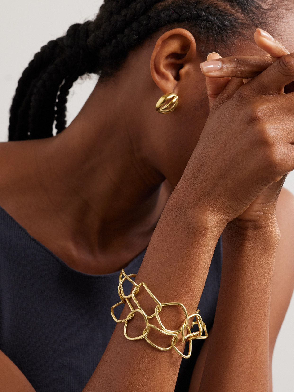 Ysso Eros Gold-plated Bracelet In Gold