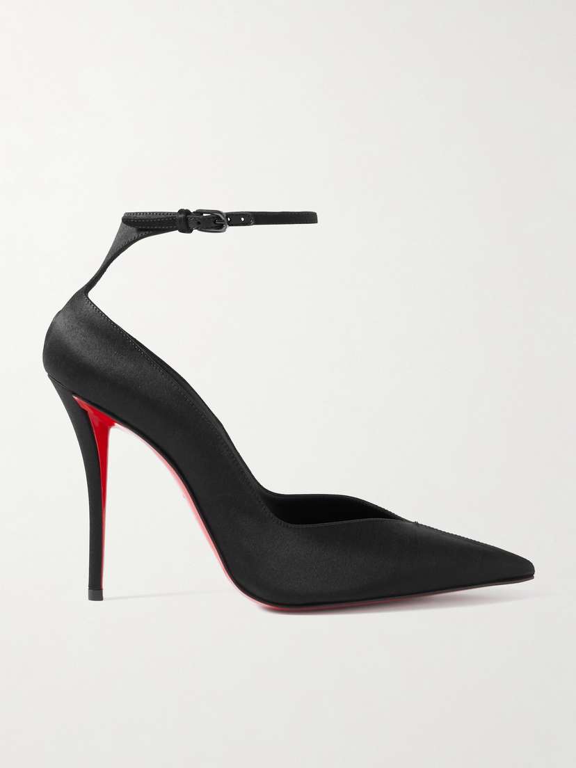 Christian Louboutin Erozee 100 Satin Pumps