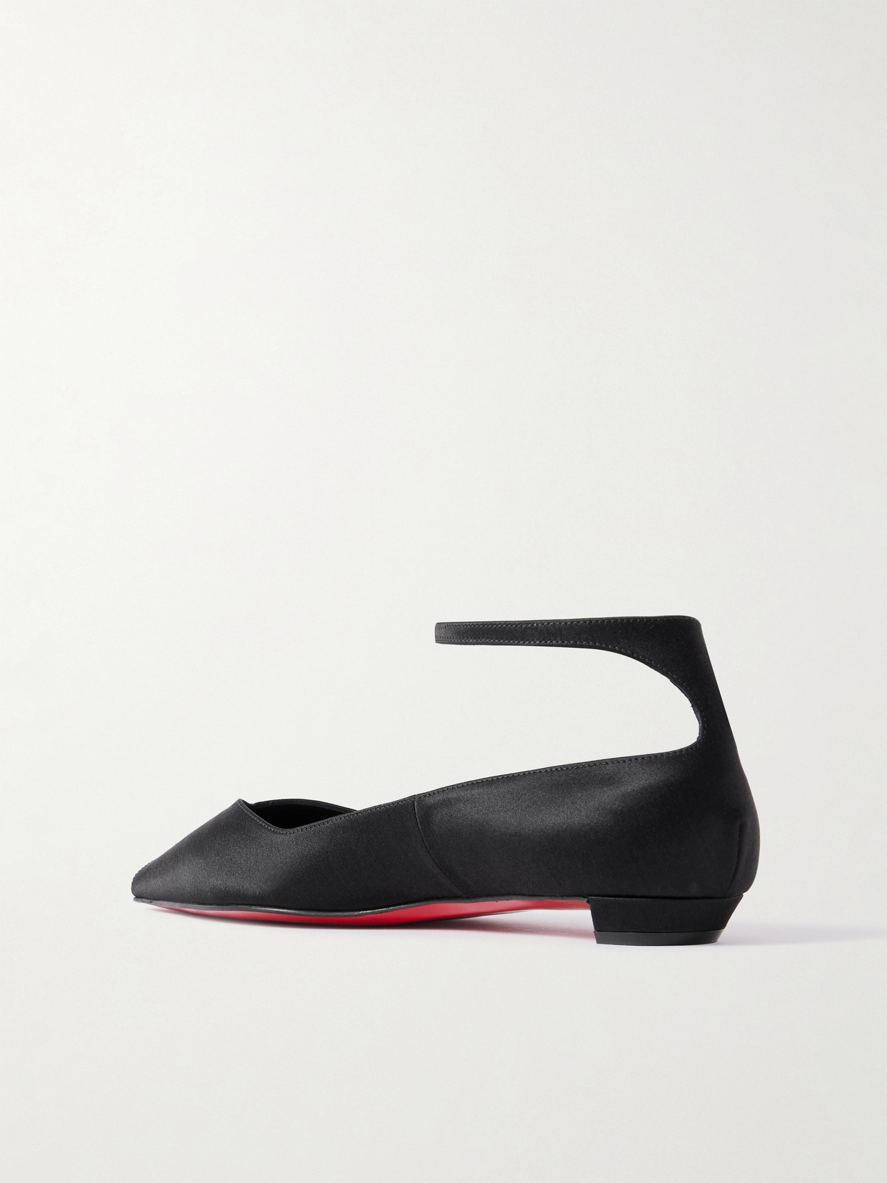 Christian Louboutin Women Erozeena Patent Leather Ballets In Black