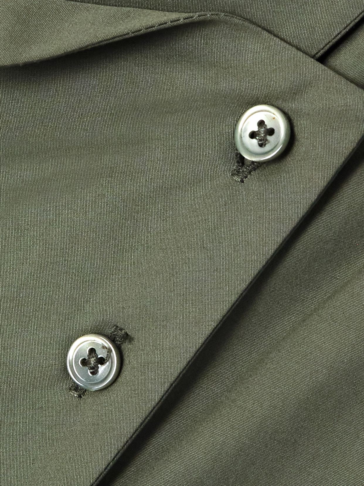 Twp My Maria Cotton-poplin Shirt In Green